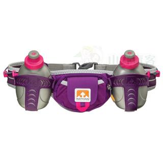 【山野賣客】美國NATHAN Tral Mix雙水壺腰包(紫) 300mlx2 跑步腰包 運動腰包 NA4625NIP