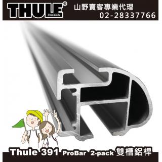 【山野賣客】 Thule 391 都樂 雙槽鋁桿135公分 Thule Heavy-Duty Bar 雙槽鋁合金強化桿
