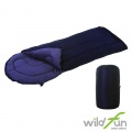 【山野賣客】WildFun 野放 加大型舒適睡袋(深藍) C...